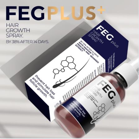 FEG Plus Hair Growth Serum and Spray 50ml