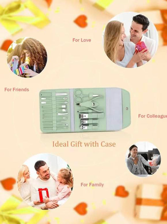 16 Pcs Manicure Pedicure Kit