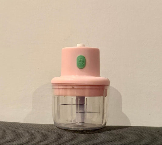 Wireless Electric Garlic Chopper 250ml – USB Rechargeable Mini Food