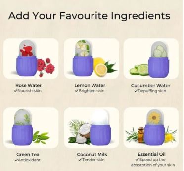 Cooling Facial Ice Roller for Face, Eyes, Neck