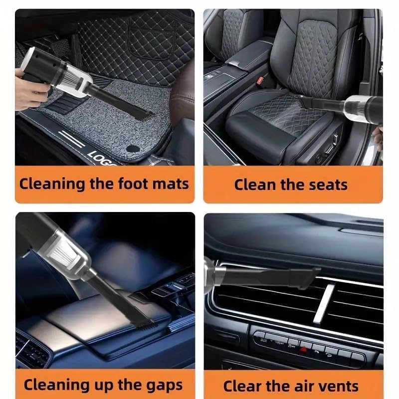 3 in 1 Portable Vacuum Cleaner Rechargeable Wireless Handheld