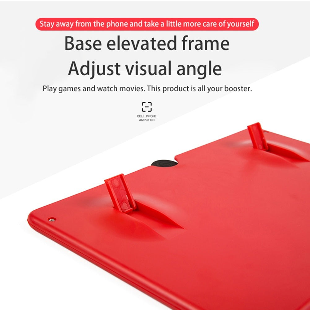 F3 Mobile Phone 3D Screen Magnifier Stand