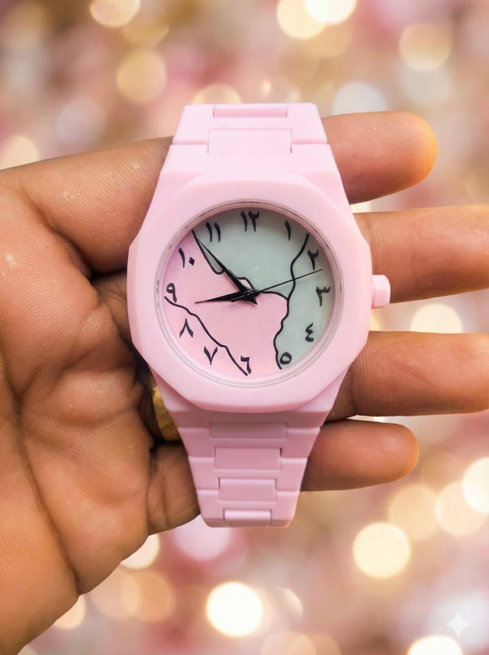 Premium Pink Aura Watch for Girls