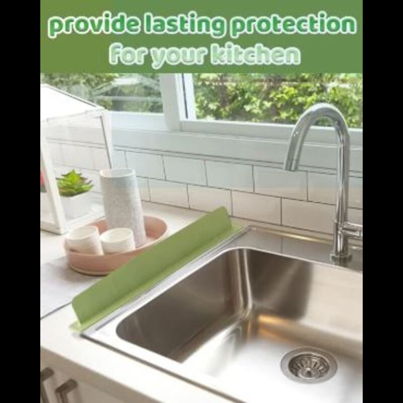 Silicone Sink Splash Guard Flexible Water Stopper