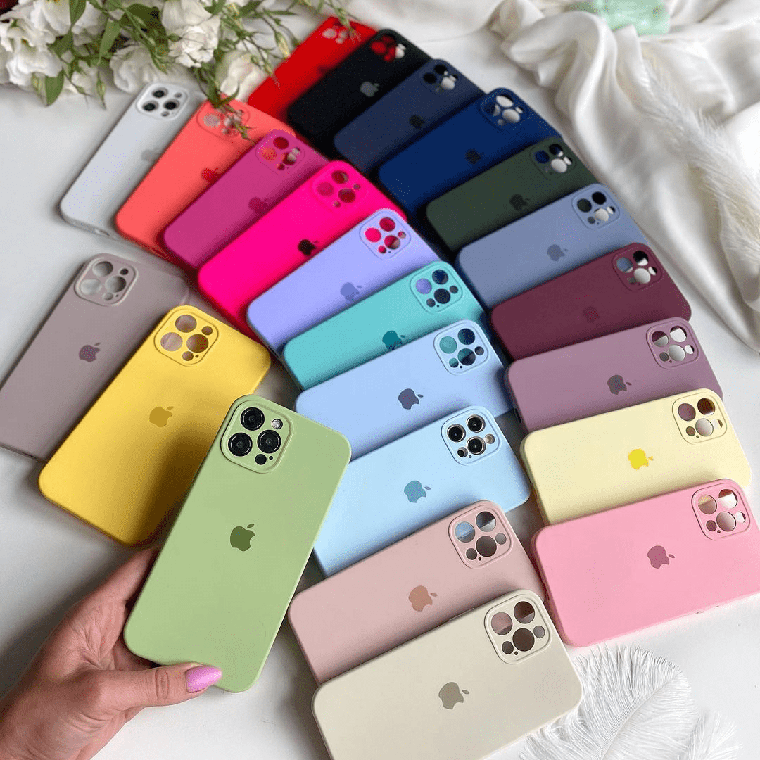 iPhone 13 Silicone Case Soft Liquid Silicone Back Cover