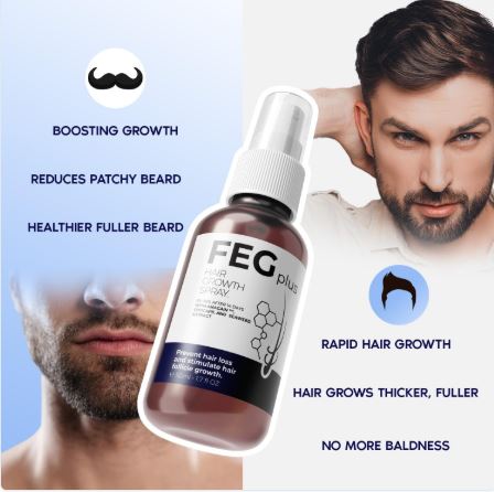 FEG Plus Hair Growth Serum and Spray 50ml