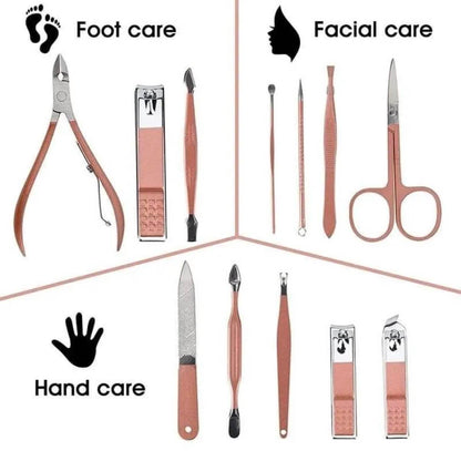 16 Pcs Manicure Pedicure Kit