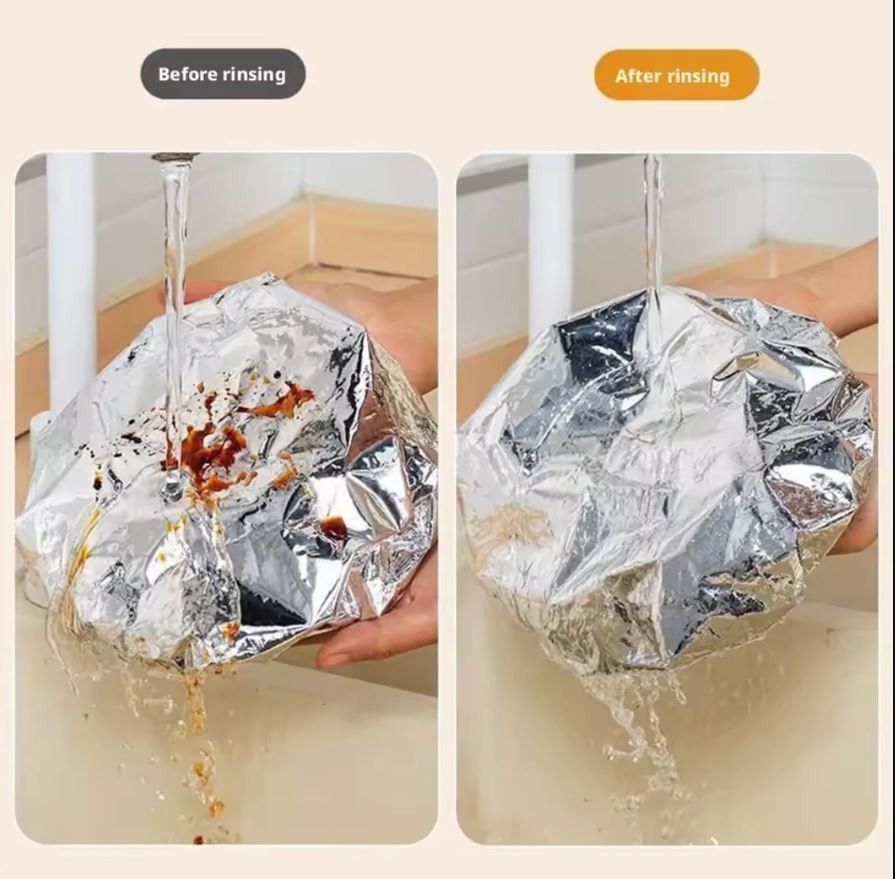 Reusable Aluminum Foil Food Covers