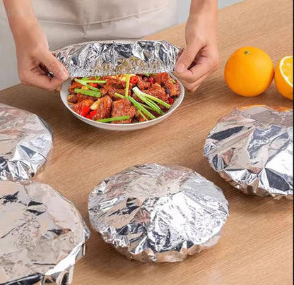 Reusable Aluminum Foil Food Covers