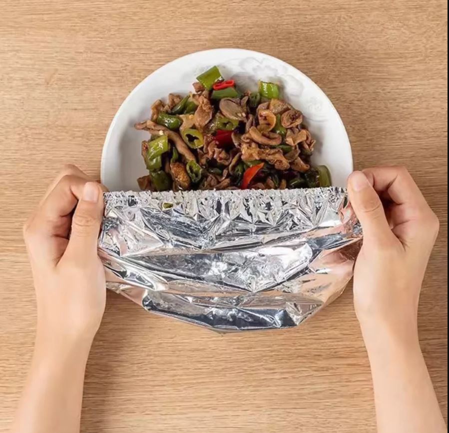 Reusable Aluminum Foil Food Covers