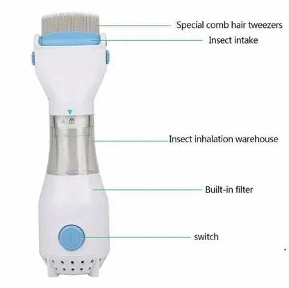V Comb Electronic Head Lice Removal Machine