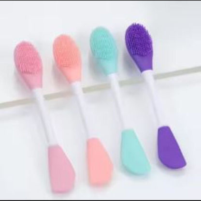 Reusable Silicone Soft Facial Cleansing Brush for Deep Cleaning, Exfoliating, Mud Film Spreading & Skincare
