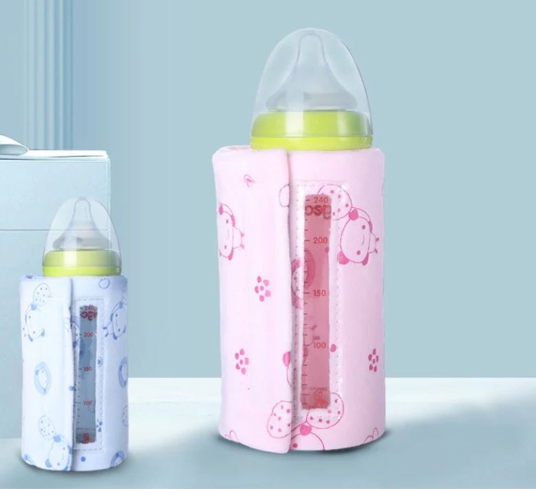 USB Baby Feeder Warmer | Portable Fast Heating Milk Bottle Warmer for Baby Feeding